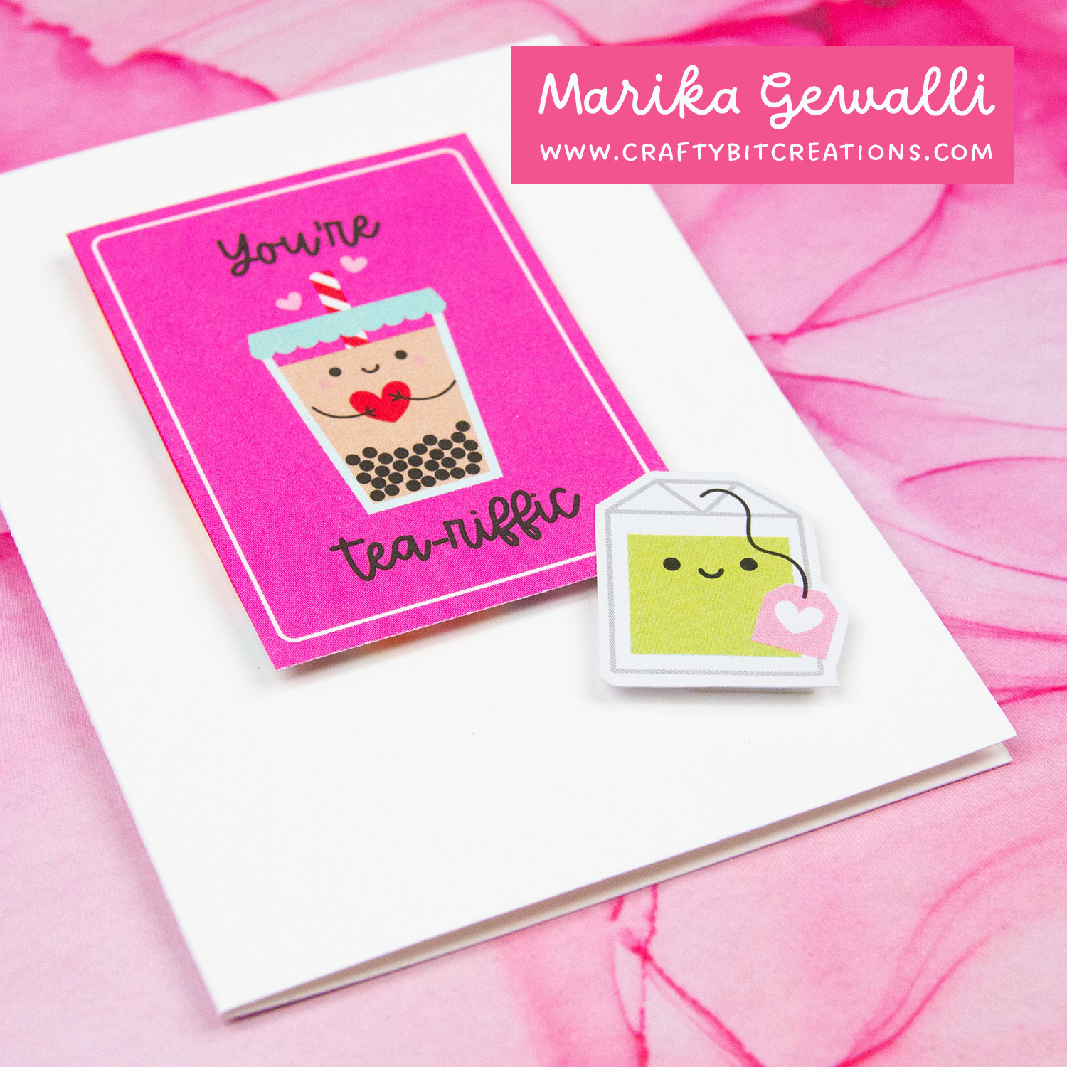 Closeup mini card with diecuts by doodlebug designs