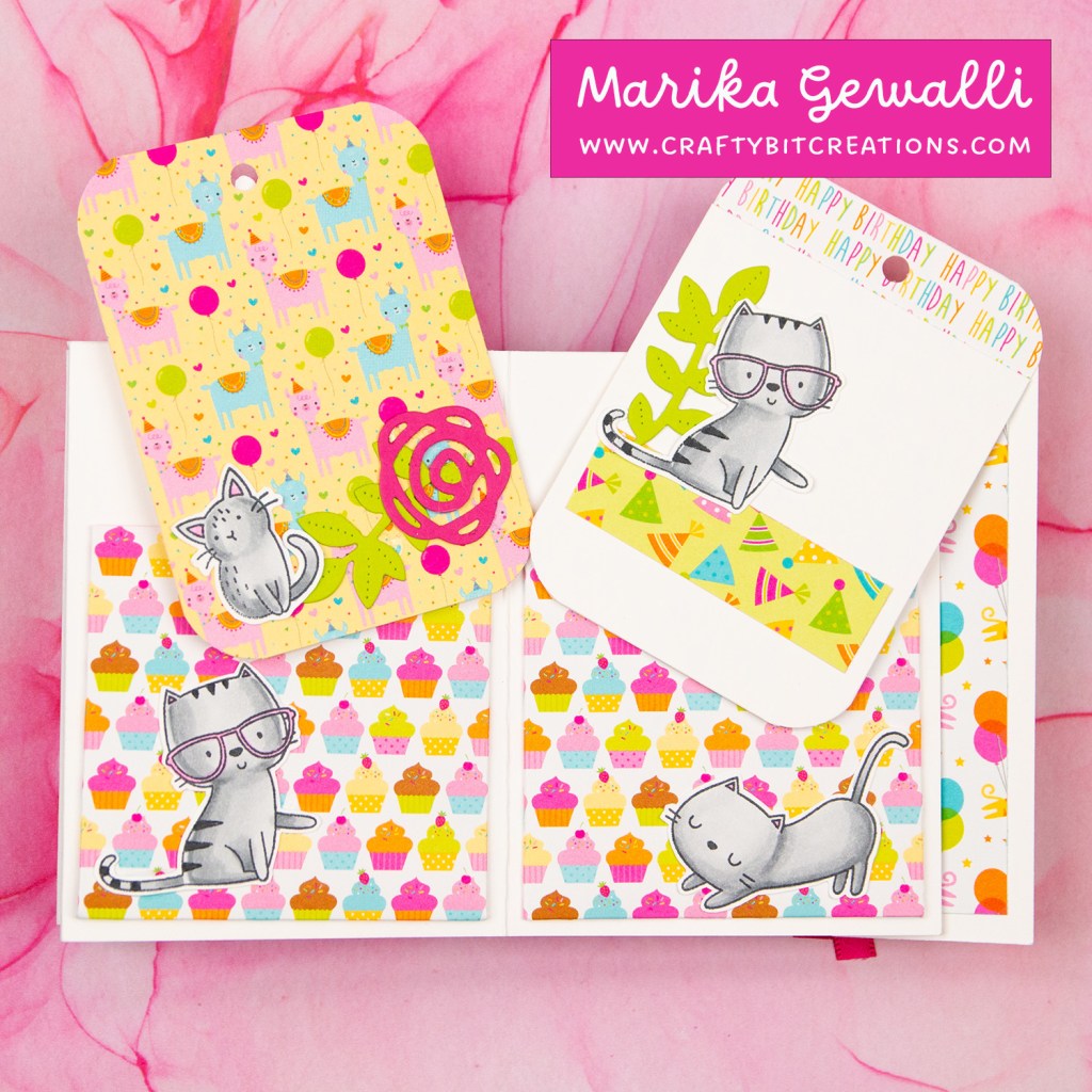 Third spread of accordion album