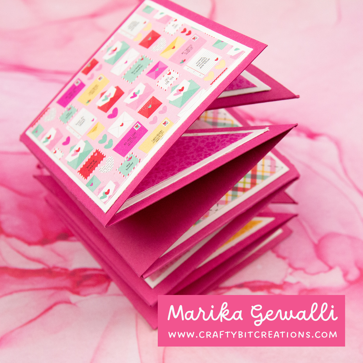 Exploading card closeup