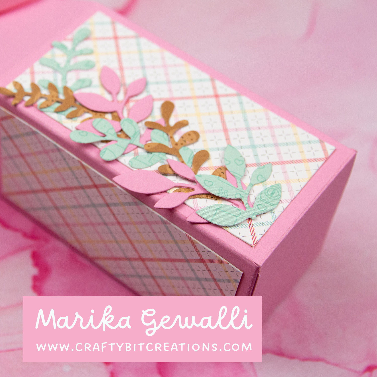 Milk Carton Box, small size shown how to make in this post.