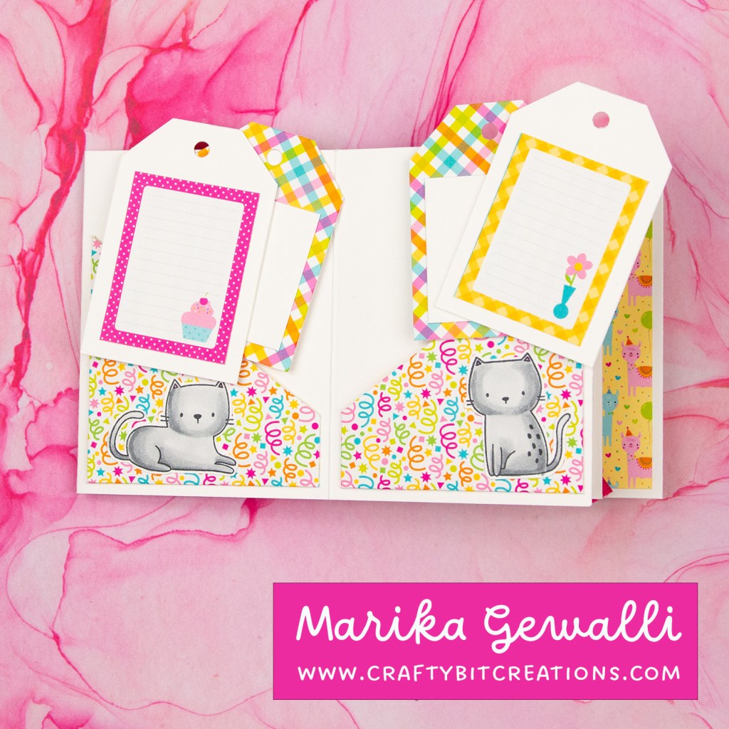 Seventh spread of accordion album